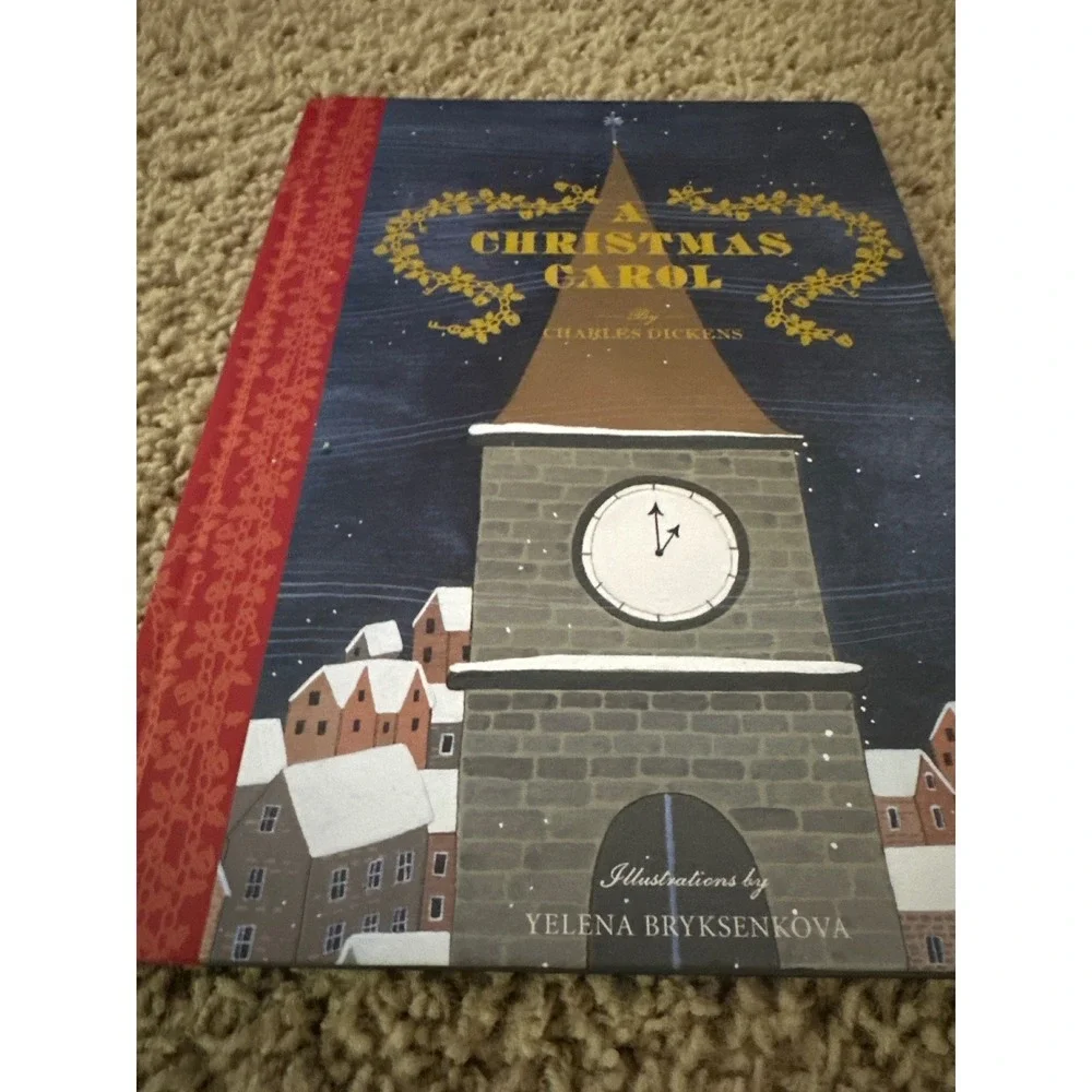 New‎ A Christmas Carol by Charles Dickens Illustrated Holiday Book